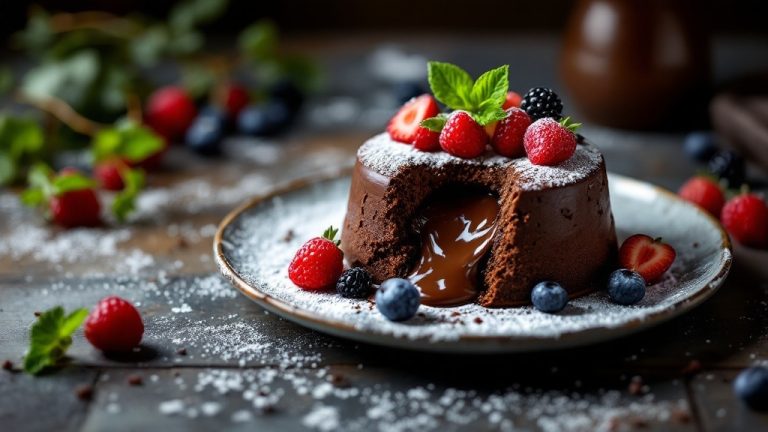 Αφράτο Κέικ Σοκολάτας Φοντάν