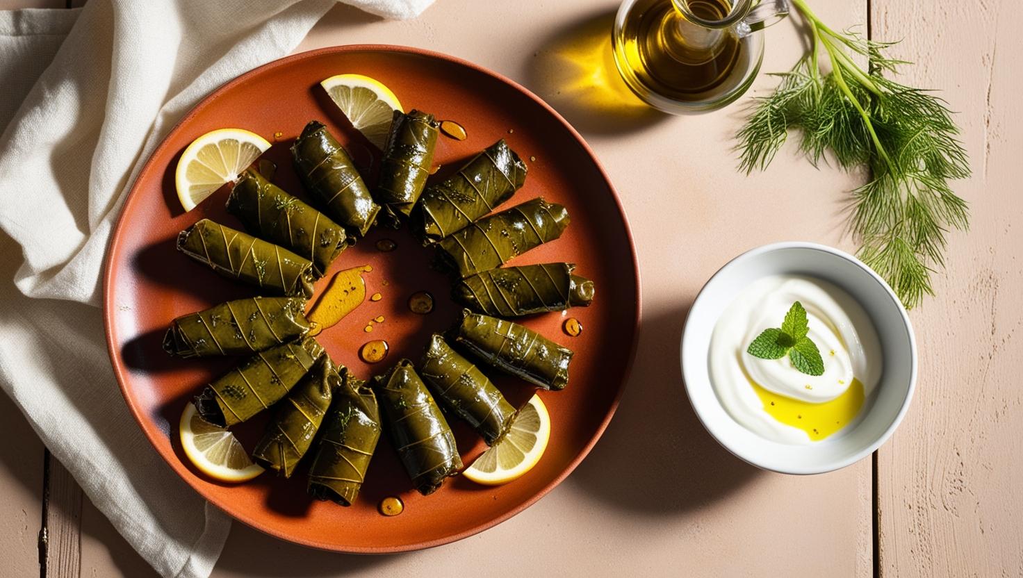 Σπιτικά Ντολμαδάκια Κρήτης: Λαχταριστή Συνταγή με Αμπελόφυλλα