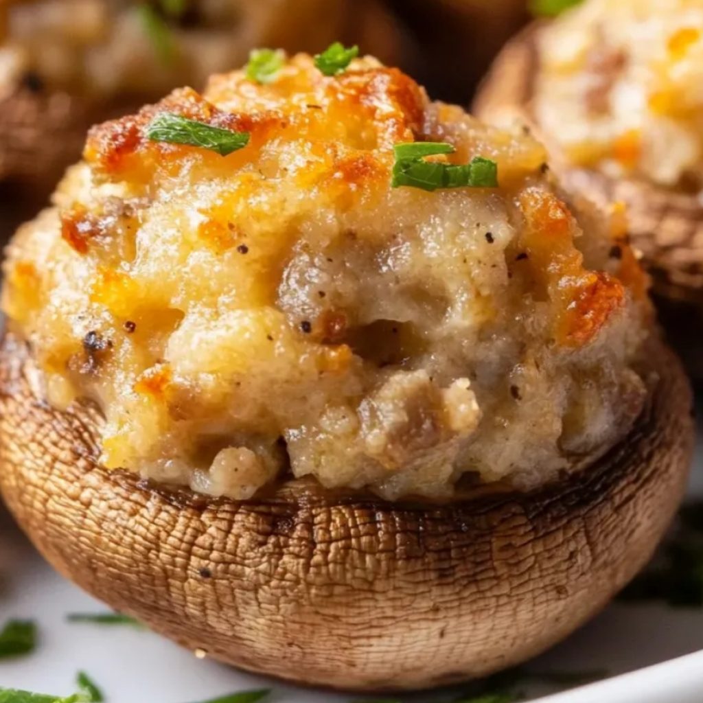 Γεμιστά Μανιτάρια