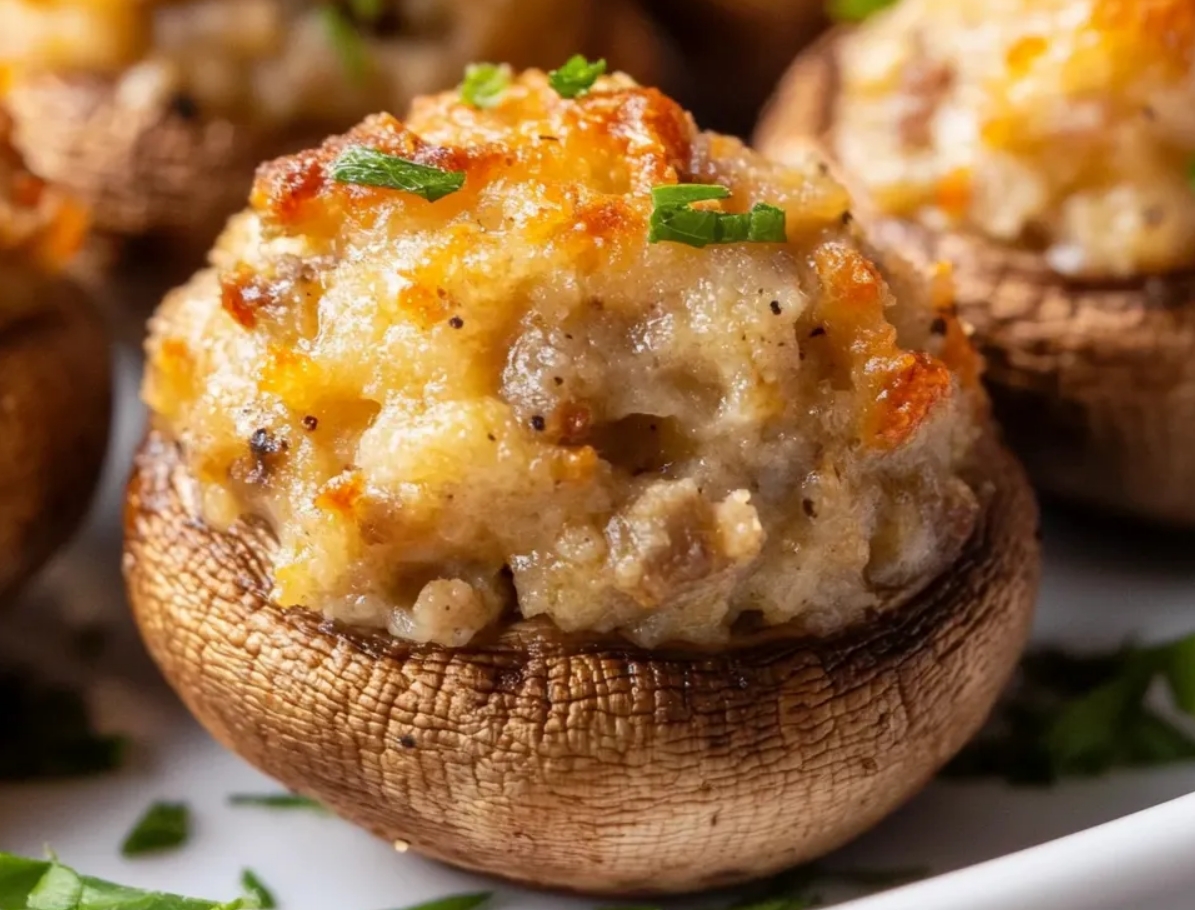 Γεμιστά Μανιτάρια