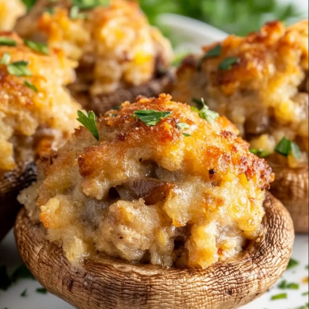 Γεμιστά Μανιτάρια