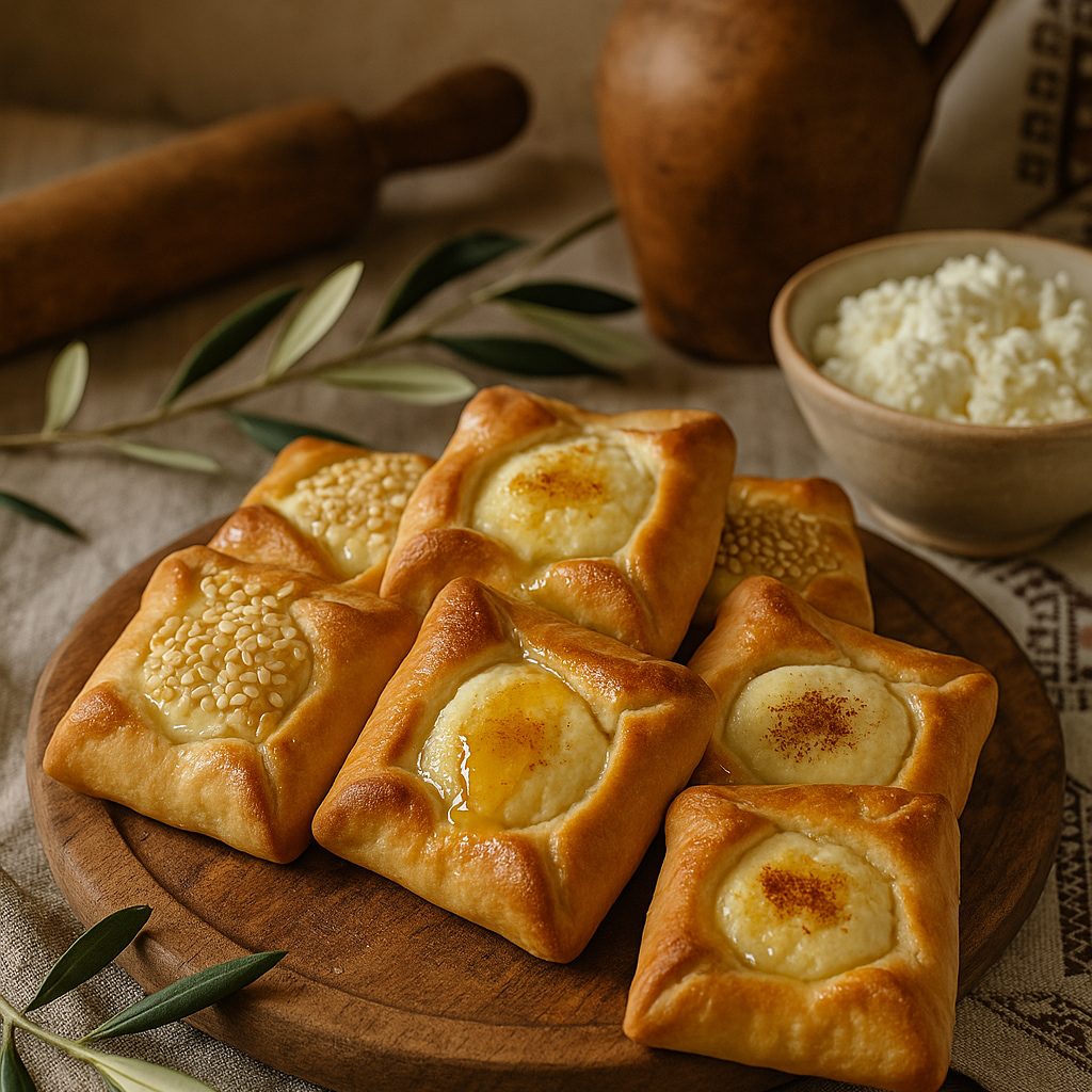 Παραδοσιακά Ανεβατά Κρητικά Καλιτσούνια