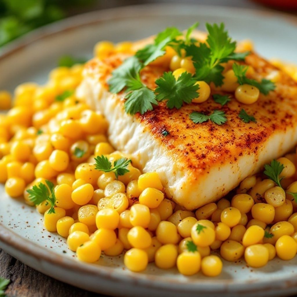 Πικάντικος μπακαλιάρος με καλαμπόκι – Σπιτική συνταγή με ένταση