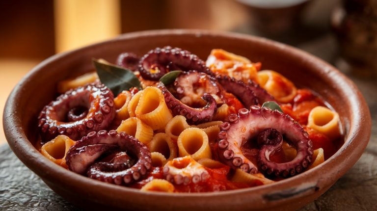 Χταπόδι με Κοφτό Μακαρονάκι: Ένα Πιάτο με Άρωμα Ελλάδας