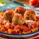 Κεφτεδάκια Κοκκινιστά με Κοφτό Μακαρονάκι – Παραδοσιακή Συνταγή με Γεύση Μαμάς