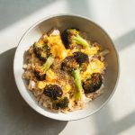 Τηγανητό Ρύζι με Μπρόκολο και Αυγό