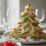 Χριστουγεννιάτικο Δέντρο με Πέστο και Τυρί
