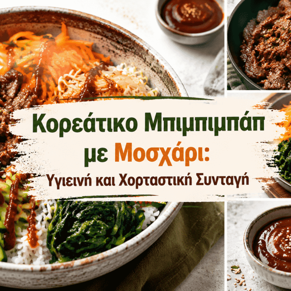 Κορεάτικο Μπιμπιμπάπ με Μοσχάρι