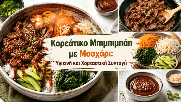 Κορεάτικο Μπιμπιμπάπ με Μοσχάρι