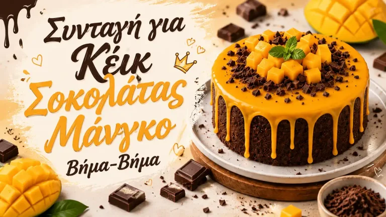 Κέικ Σοκολάτας Μάνγκο