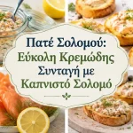 Πατέ Σολομού: Εύκολη Κρεμώδης Συνταγή με Καπνιστό Σολομό