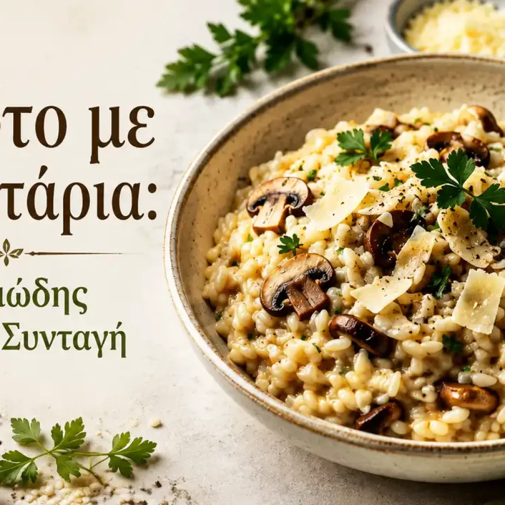 Ριζότο με Μανιτάρια