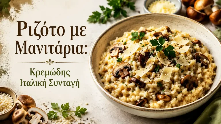 Ριζότο με Μανιτάρια